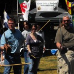 Learning Fencing At Highland Games